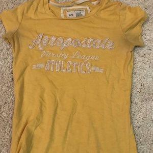 Yellow aeropostale shirt